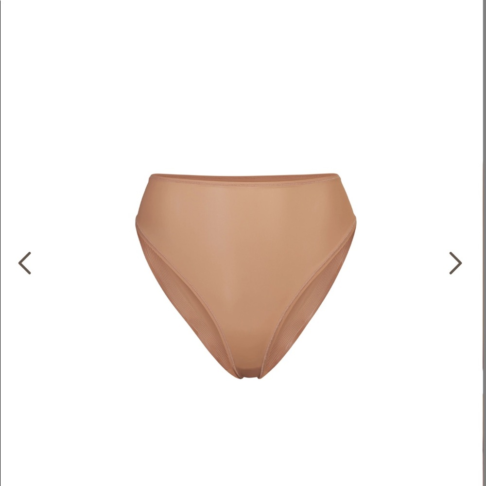 NWT Skims Jelly Sheer Cheeky Brief in Sienna